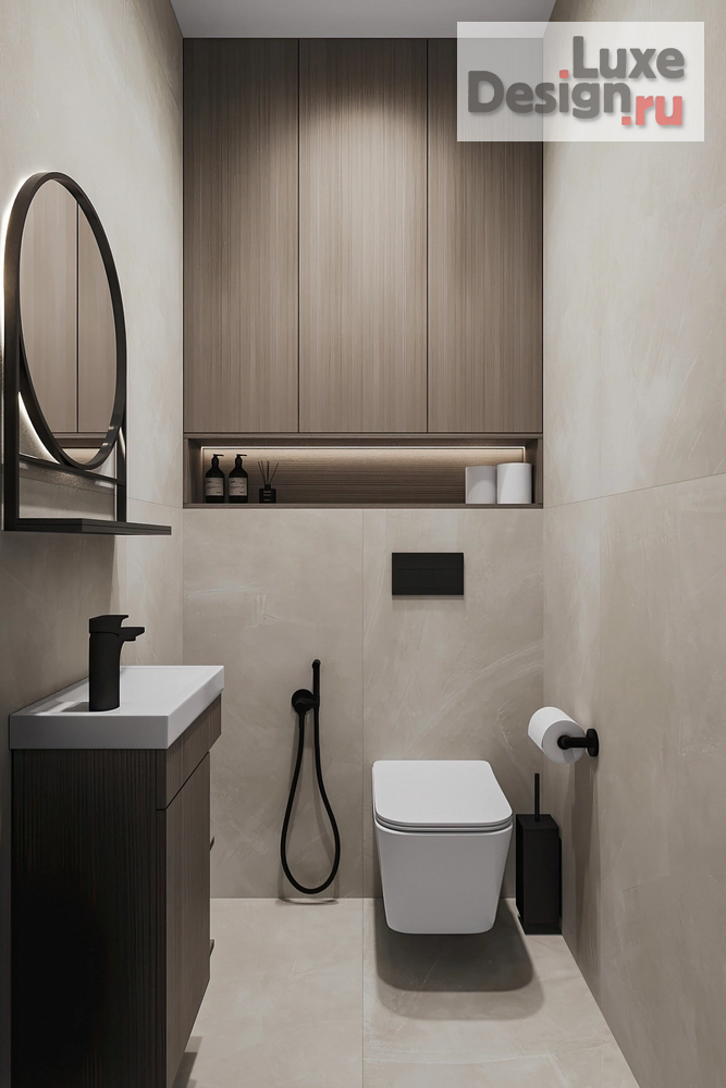 Дизайн интерьера трехкомнатной квартиры "ЖК Яркий" (фото 43)