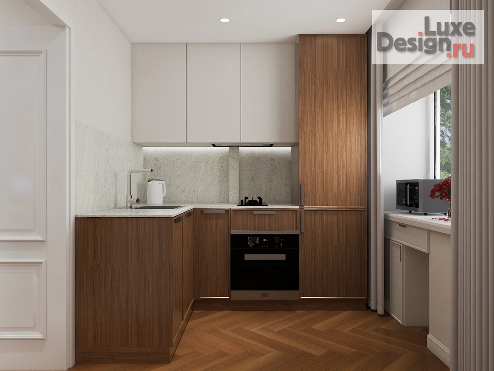 Дизайн интерьера однокомнатной квартиры "Свобода" (фото 8) от дизайнера Гимранова Ирина Олеговна Дизайн интерьера однокомнатной квартиры "Свобода" (фото 8)