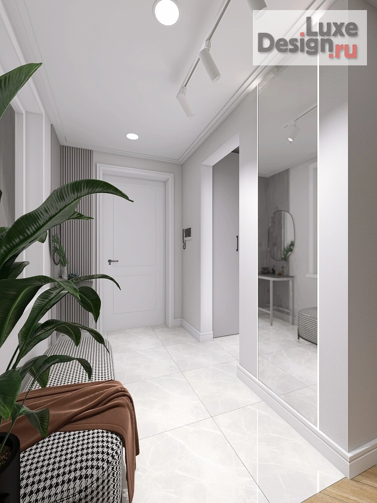 Дизайн интерьера трехкомнатной квартиры "ЖК Черемушки. Уфа" (фото 21)