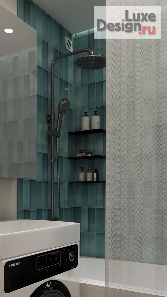 Дизайн интерьера однокомнатной квартиры "Свобода" (фото 12) от дизайнера Гимранова Ирина Олеговна Дизайн интерьера однокомнатной квартиры "Свобода" (фото 12)