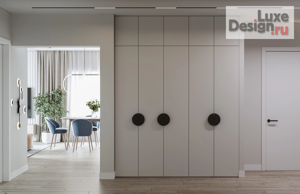 Дизайн интерьера прихожей "Прихожая 10 кв м" (фото 2)