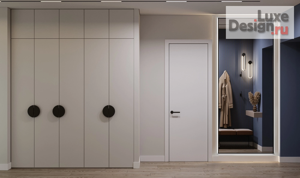 Дизайн интерьера прихожей "Прихожая 10 кв м" (фото 3)