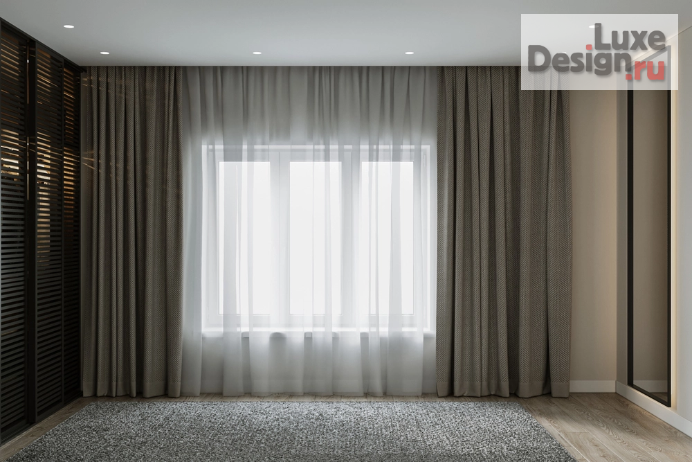 Дизайн интерьера спальни "Спальня 14 кв м" (фото 2)