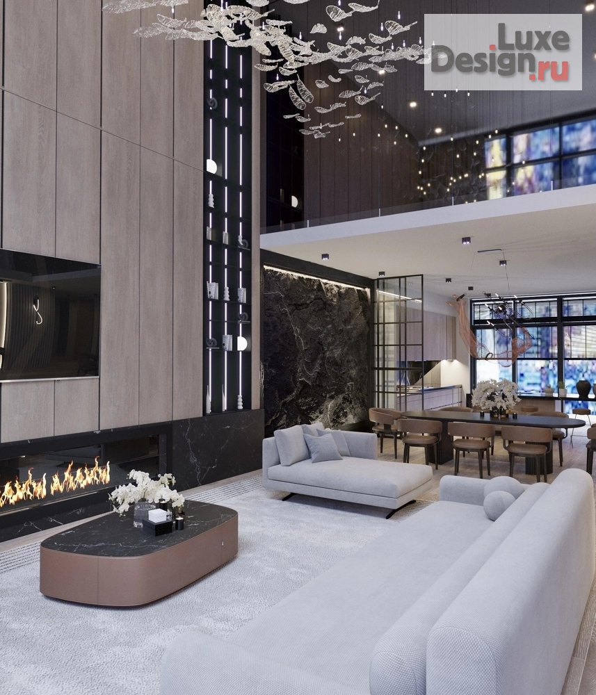 Дизайн интерьера пентхауса "Пентхаус NY" (фото 3)