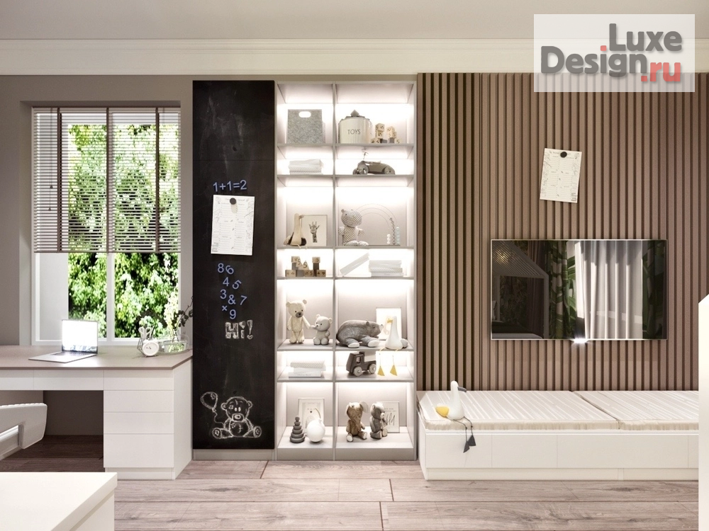 Дизайн интерьера загородного дома "Дом с тремя детскими " (фото 12)