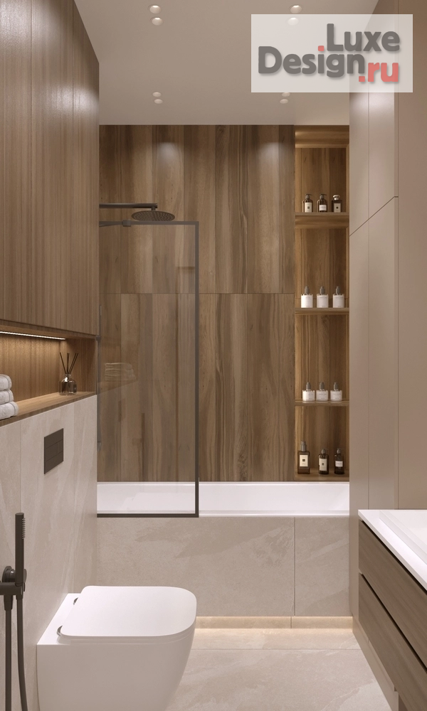 Дизайн интерьера четырехкомнатной квартиры "Квартира 100 м2 в ЖК Таухаус Уфа" (фото 12)