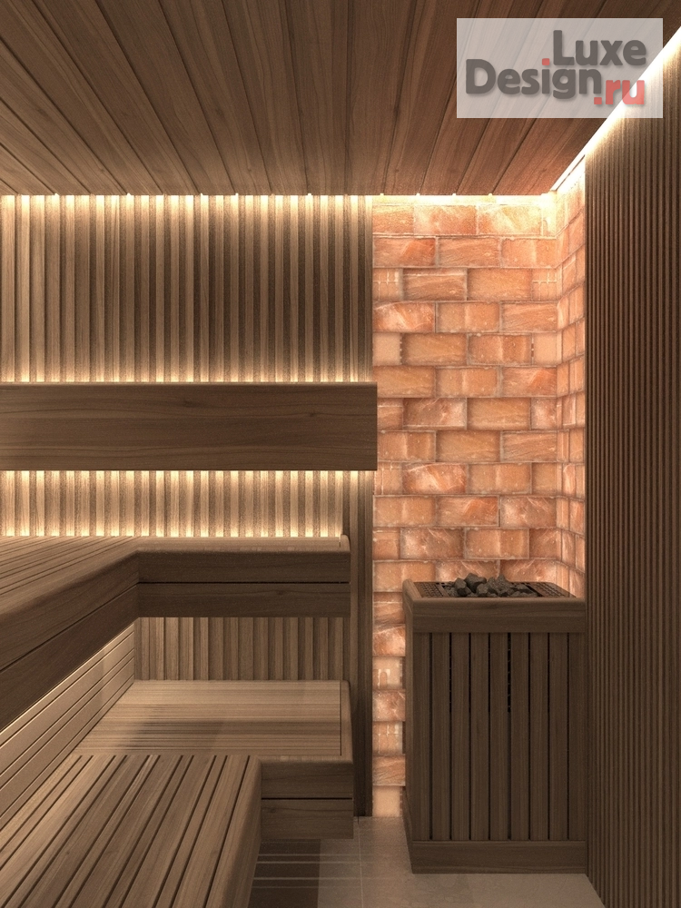 Дизайн интерьера бани "Банный комплекс " (фото 16)