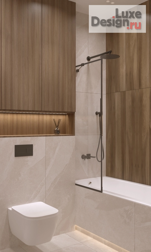 Дизайн интерьера четырехкомнатной квартиры "Квартира 100 м2 в ЖК Таухаус Уфа" (фото 15)