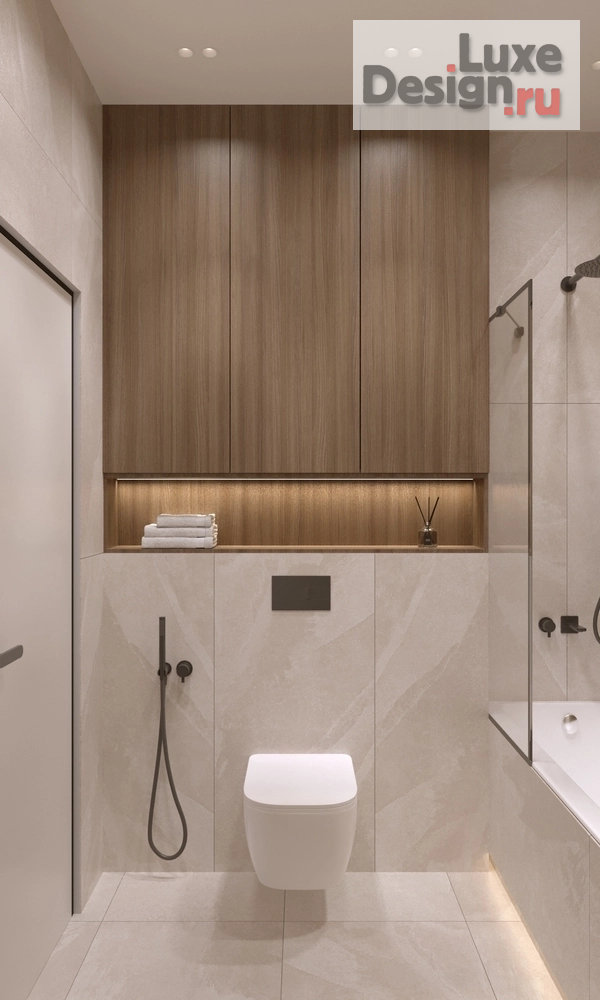 Дизайн интерьера четырехкомнатной квартиры "Квартира 100 м2 в ЖК Таухаус Уфа" (фото 16)