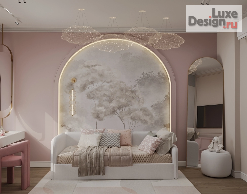 Дизайн интерьера четырехкомнатной квартиры "Квартира 100 м2 в ЖК Таухаус Уфа" (фото 17)