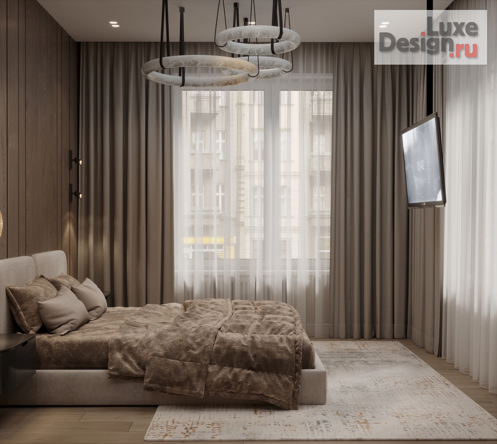 Дизайн интерьера четырехкомнатной квартиры "Квартира 100 м2 в ЖК Таухаус Уфа" (фото 25)