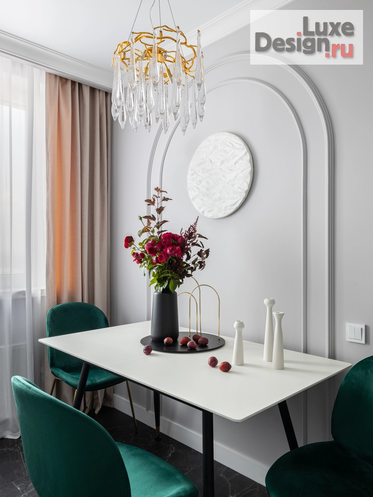 Дизайн интерьера двухкомнатной квартиры "Двухкомнатная квартира ЖК Южный" (фото 3)