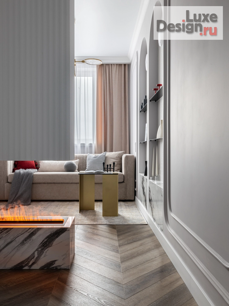 Дизайн интерьера двухкомнатной квартиры "Двухкомнатная квартира ЖК Южный" (фото 15)
