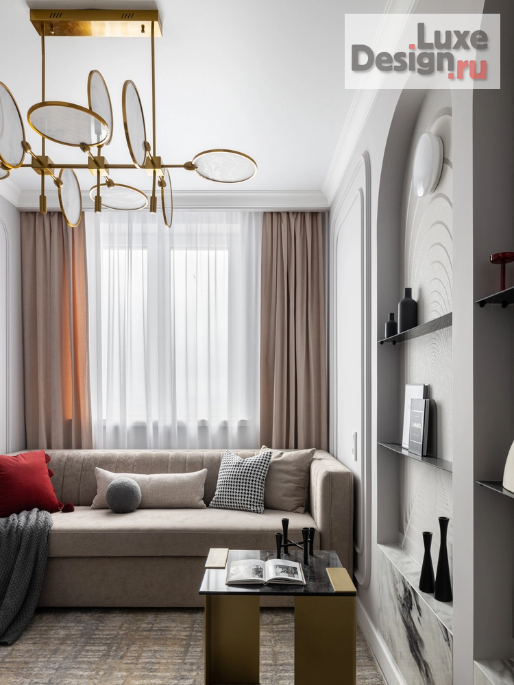 Дизайн интерьера двухкомнатной квартиры "Двухкомнатная квартира ЖК Южный" (фото 17)