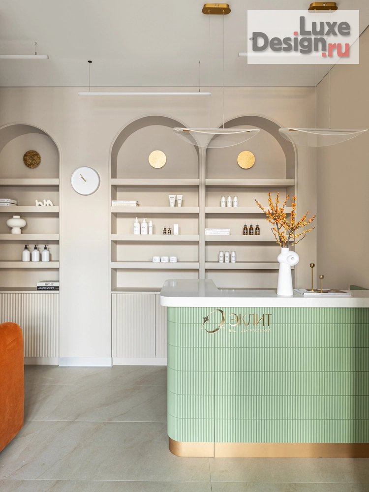 Дизайн интерьера лечебного учреждения "Косметологическая клиника премиального класса  " (фото 1)