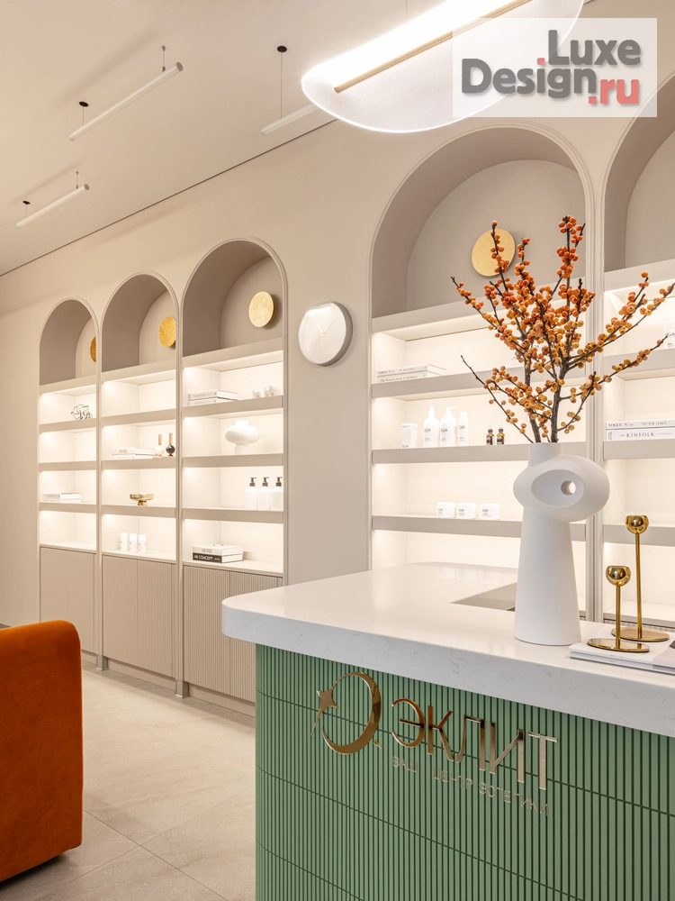 Дизайн интерьера лечебного учреждения "Косметологическая клиника премиального класса  " (фото 3)