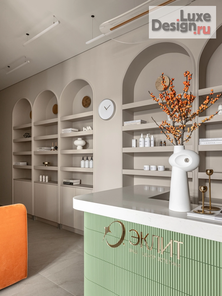 Дизайн интерьера лечебного учреждения "Косметологическая клиника премиального класса  " (фото 4)