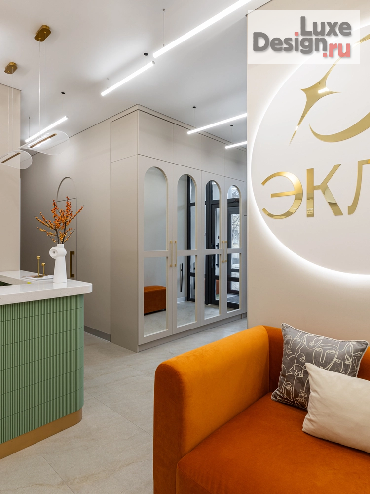 Дизайн интерьера лечебного учреждения "Косметологическая клиника премиального класса  " (фото 6)