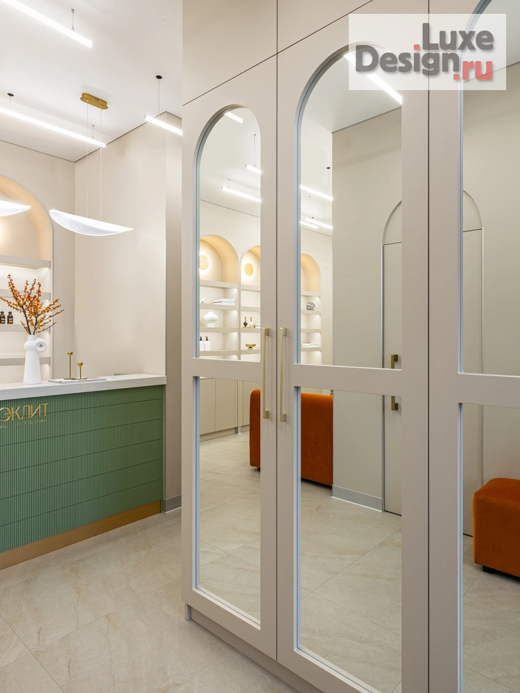 Дизайн интерьера лечебного учреждения "Косметологическая клиника премиального класса  " (фото 7)