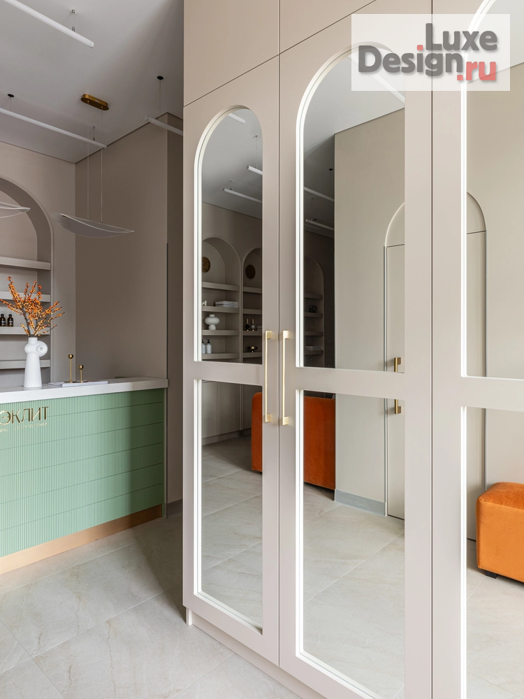Дизайн интерьера лечебного учреждения "Косметологическая клиника премиального класса  " (фото 8)