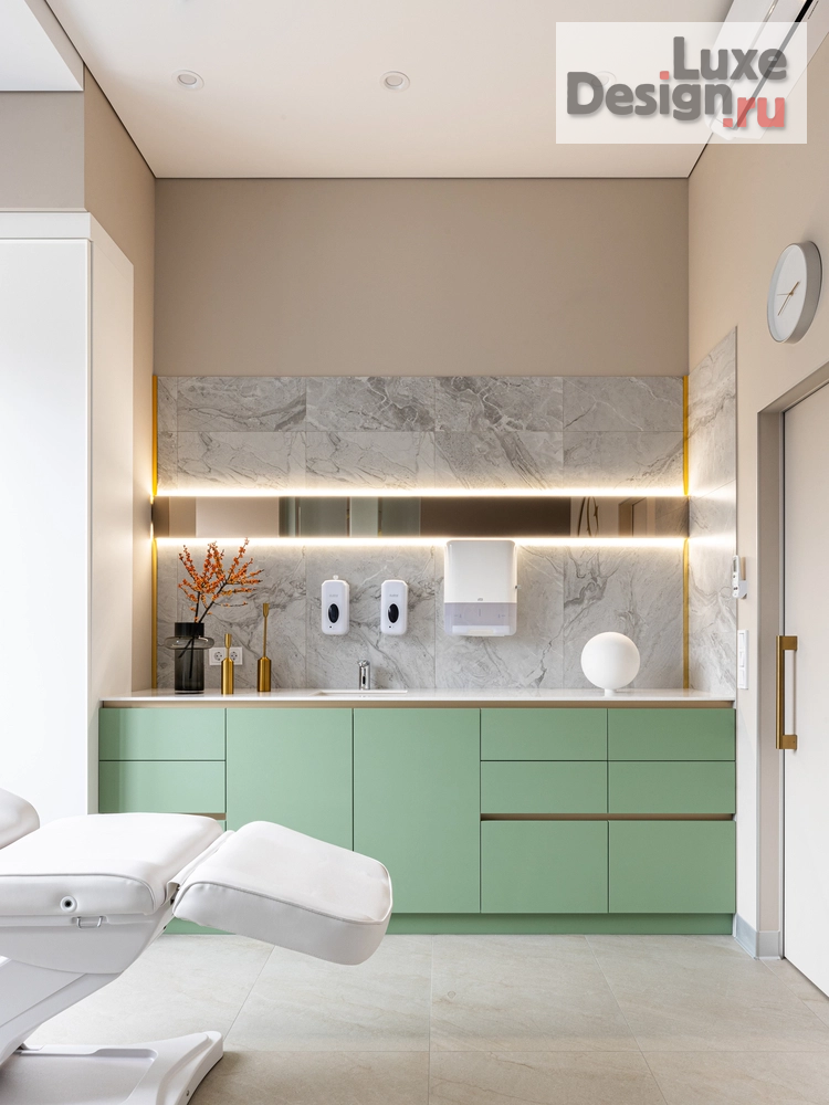 Дизайн интерьера лечебного учреждения "Косметологическая клиника премиального класса  " (фото 35)