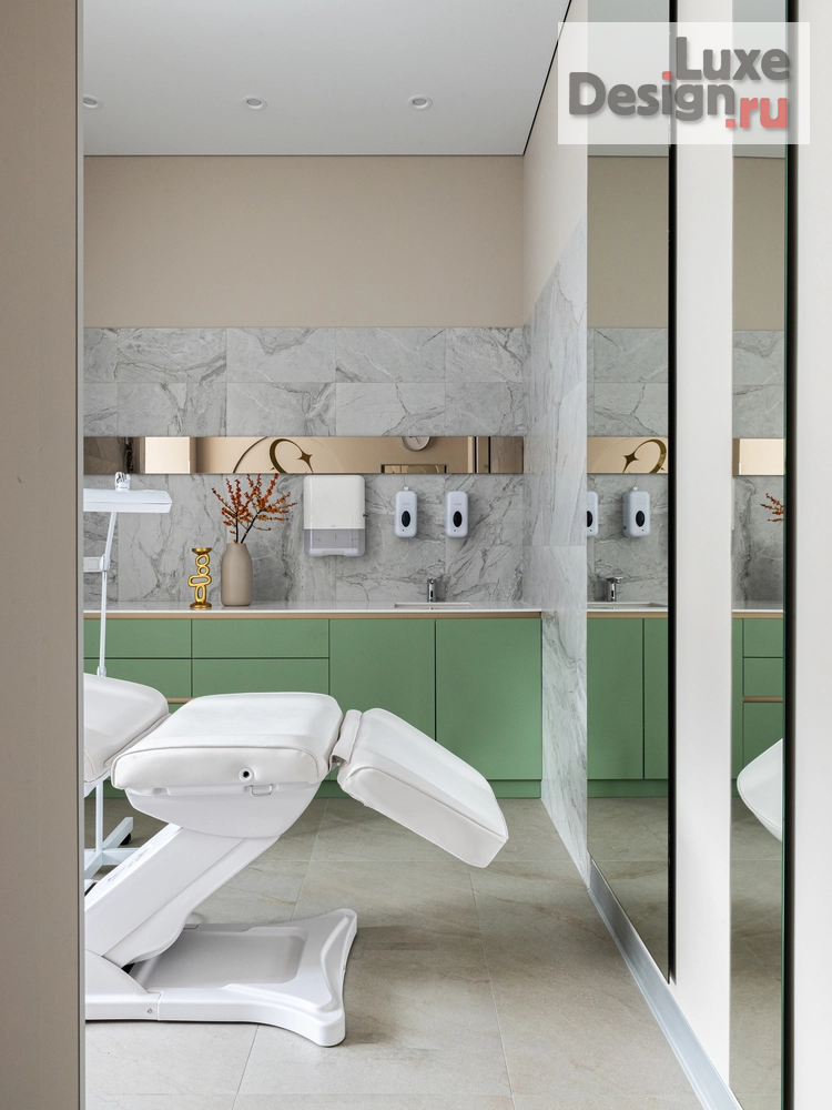 Дизайн интерьера лечебного учреждения "Косметологическая клиника премиального класса  " (фото 44)