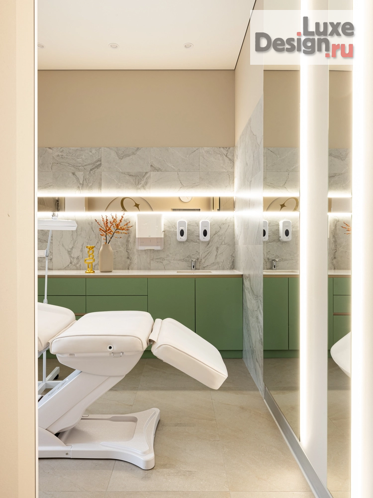 Дизайн интерьера лечебного учреждения "Косметологическая клиника премиального класса  " (фото 45)