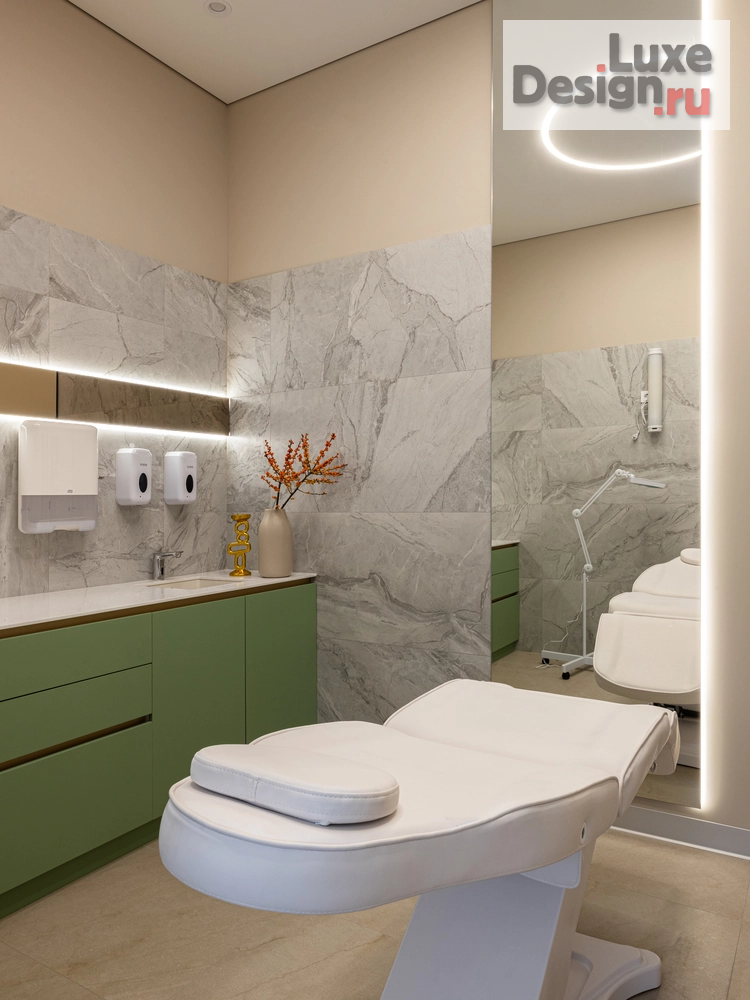 Дизайн интерьера лечебного учреждения "Косметологическая клиника премиального класса  " (фото 47)