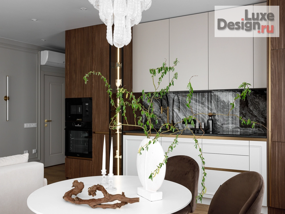 Дизайн интерьера трехкомнатной квартиры "Евро трехкомнатная квартира 60м2" (фото 1)