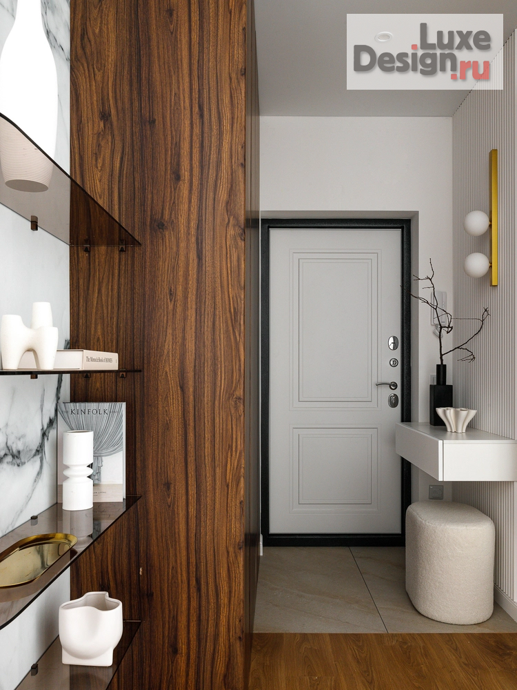 Дизайн интерьера трехкомнатной квартиры "Евро трехкомнатная квартира 60м2" (фото 22)