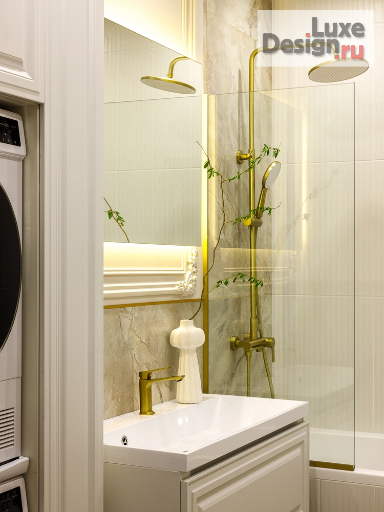 Дизайн интерьера трехкомнатной квартиры "Евро трехкомнатная квартира 60м2" (фото 29)