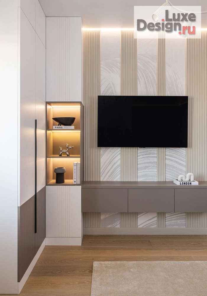 Дизайн интерьера трехкомнатной квартиры "Квартира в центре  г.Уфа" (фото 46)