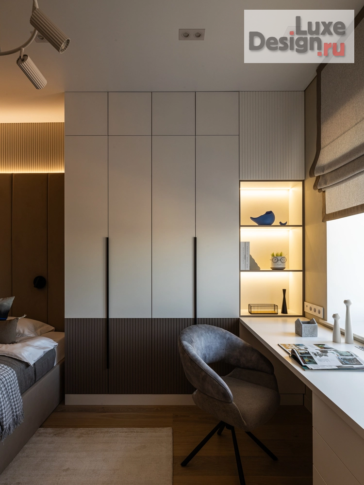 Дизайн интерьера трехкомнатной квартиры "Квартира в центре  г.Уфа" (фото 53)