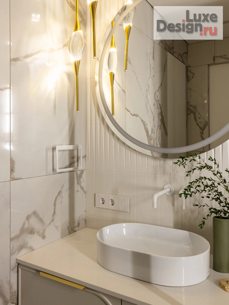 Дизайн интерьера трехкомнатной квартиры "Квартира в центре  г.Уфа" (фото 63)