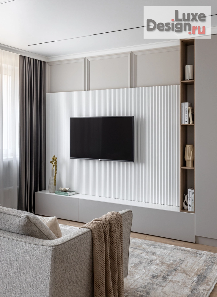 Дизайн интерьера трехкомнатной квартиры "Евро трехкомнатная квартира ЖК Новатор" (фото 1)