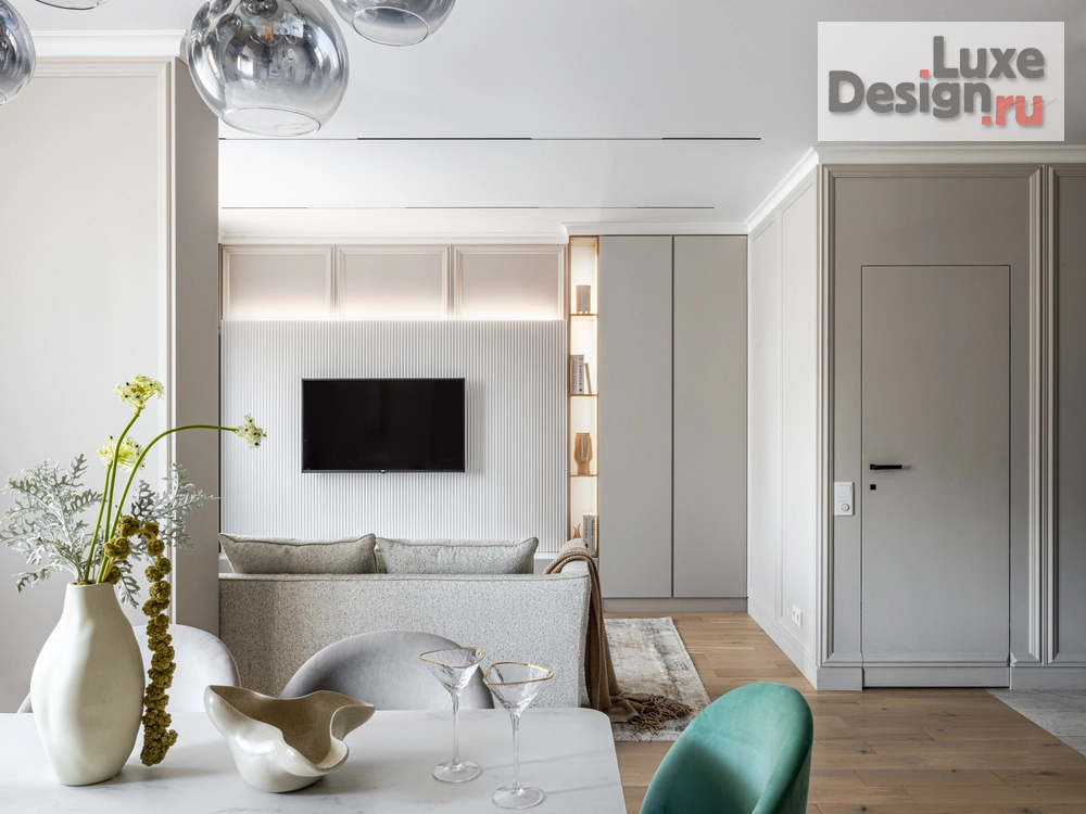 Дизайн интерьера трехкомнатной квартиры "Евро трехкомнатная квартира ЖК Новатор" (фото 7)