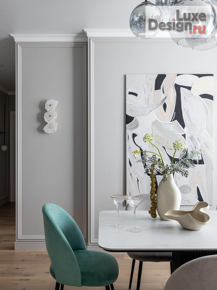 Дизайн интерьера трехкомнатной квартиры "Евро трехкомнатная квартира ЖК Новатор" (фото 13)