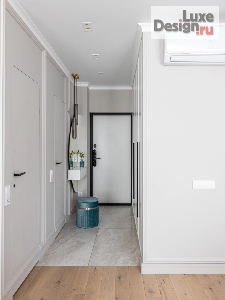 Дизайн интерьера трехкомнатной квартиры "Евро трехкомнатная квартира ЖК Новатор" (фото 18)