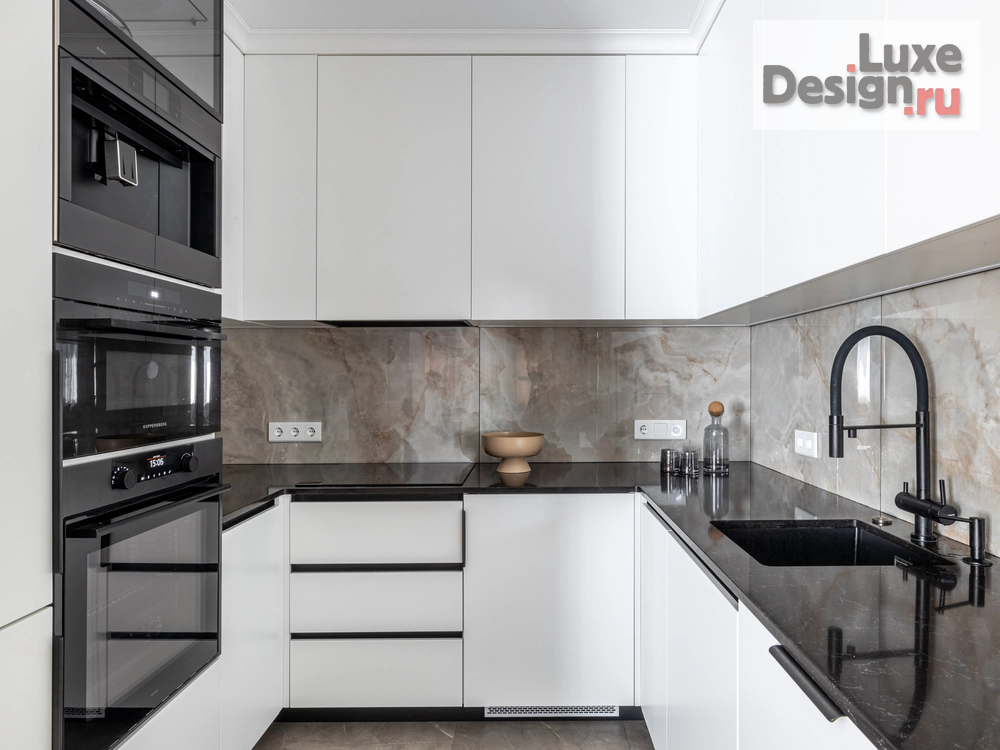 Дизайн интерьера трехкомнатной квартиры "Евро трехкомнатная квартира ЖК Новатор" (фото 23)