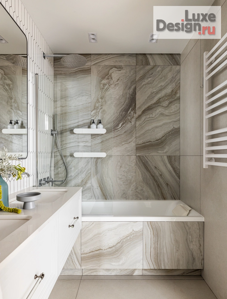 Дизайн интерьера трехкомнатной квартиры "Евро трехкомнатная квартира ЖК Новатор" (фото 29)