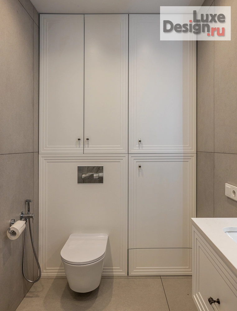 Дизайн интерьера трехкомнатной квартиры "Евро трехкомнатная квартира ЖК Новатор" (фото 32)