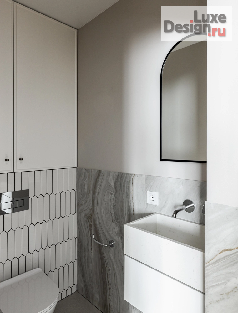 Дизайн интерьера трехкомнатной квартиры "Евро трехкомнатная квартира ЖК Новатор" (фото 35)