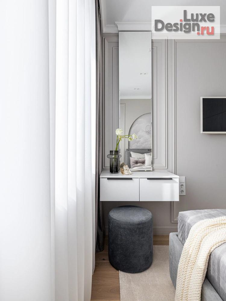 Дизайн интерьера трехкомнатной квартиры "Евро трехкомнатная квартира ЖК Новатор" (фото 44)