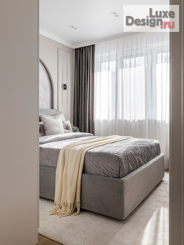 Дизайн интерьера трехкомнатной квартиры "Евро трехкомнатная квартира ЖК Новатор" (фото 49)