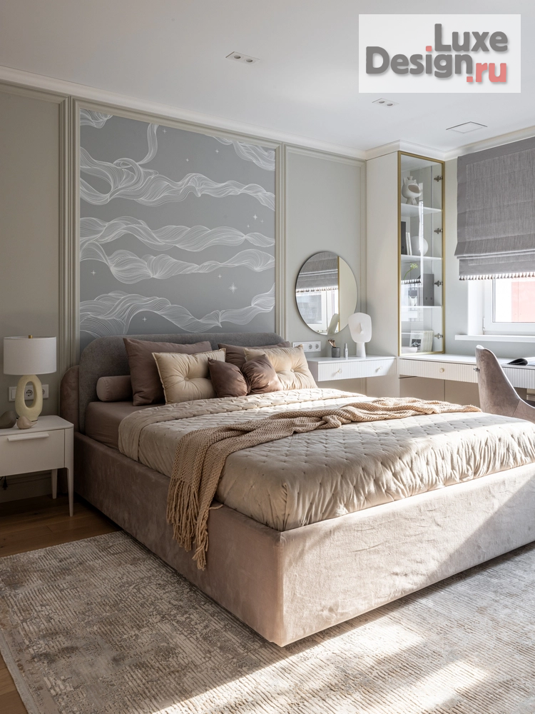 Дизайн интерьера трехкомнатной квартиры "Евро трехкомнатная квартира ЖК Новатор" (фото 53)