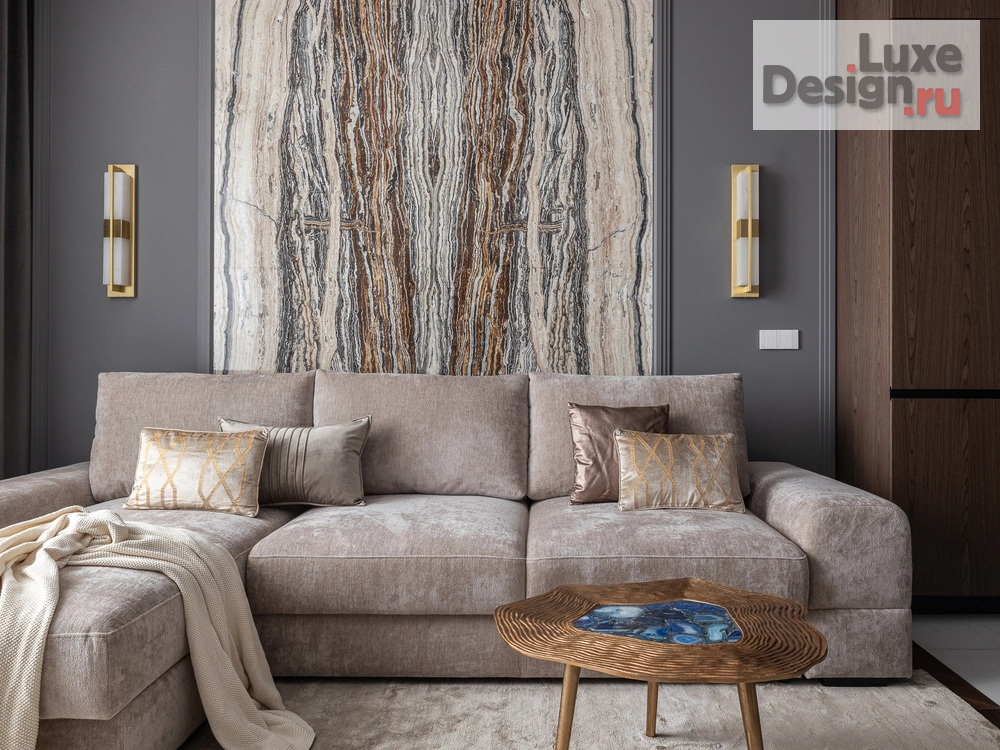 Дизайн интерьера четырехкомнатной квартиры "Апартаменты 120 м2 г.Москва" (фото 4)