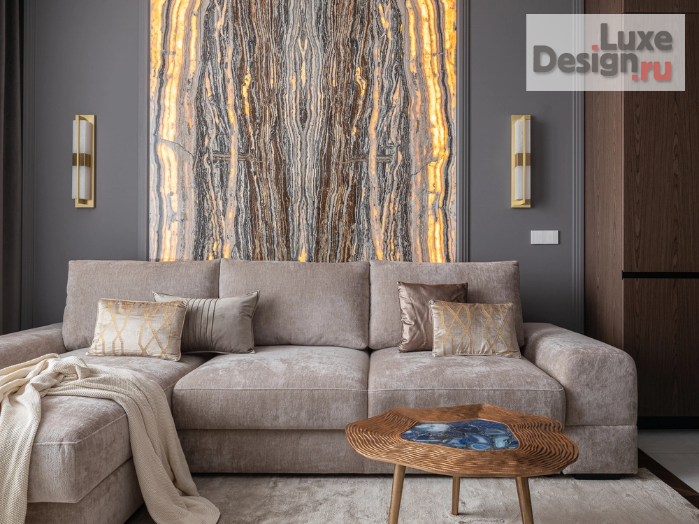 Дизайн интерьера четырехкомнатной квартиры "Апартаменты 120 м2 г.Москва" (фото 6)