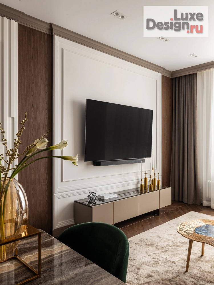 Дизайн интерьера четырехкомнатной квартиры "Апартаменты 120 м2 г.Москва" (фото 11)