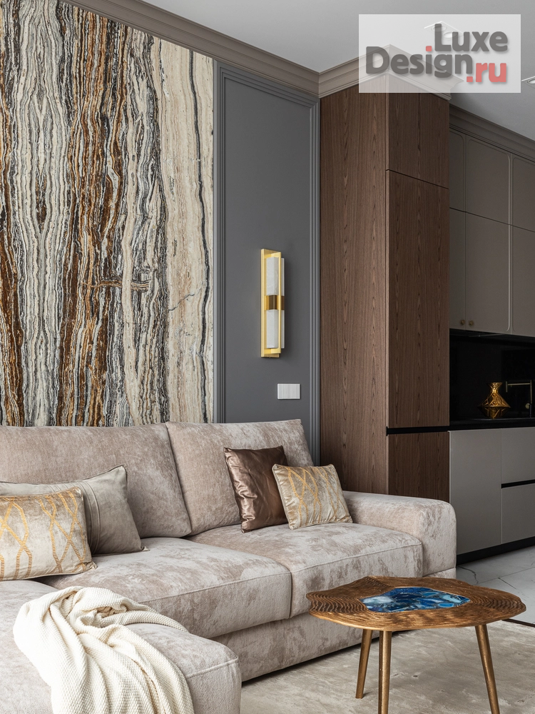 Дизайн интерьера четырехкомнатной квартиры "Апартаменты 120 м2 г.Москва" (фото 12)