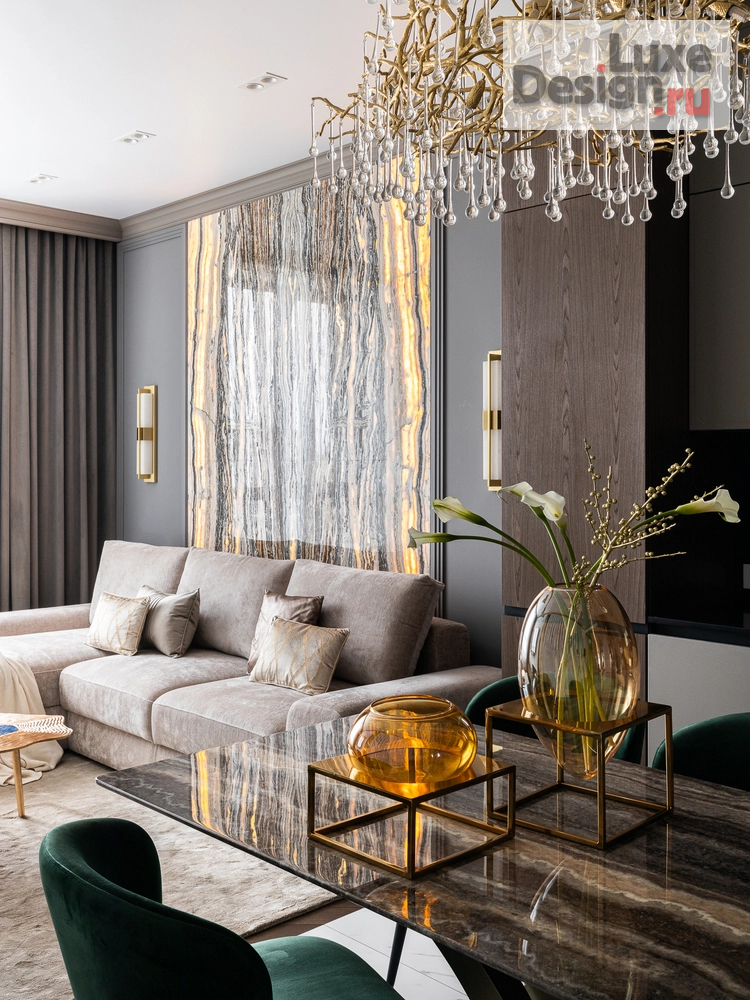 Дизайн интерьера четырехкомнатной квартиры "Апартаменты 120 м2 г.Москва" (фото 17)